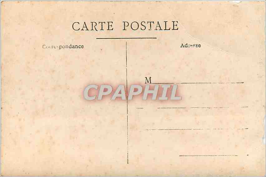 CARTE PHOTO Famille — Verso