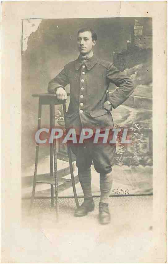 CARTE PHOTO Soldat Militaria