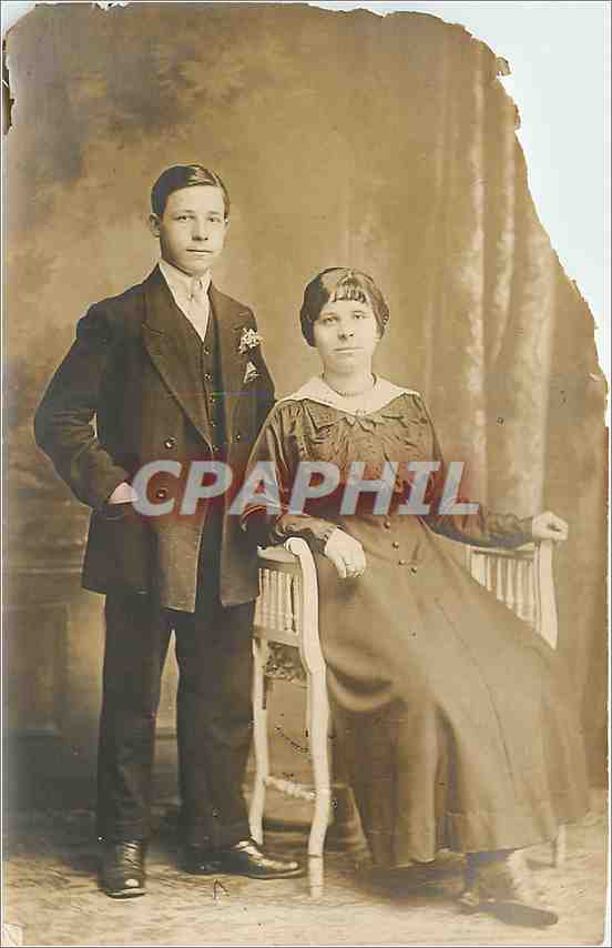 CARTE PHOTO Femme 