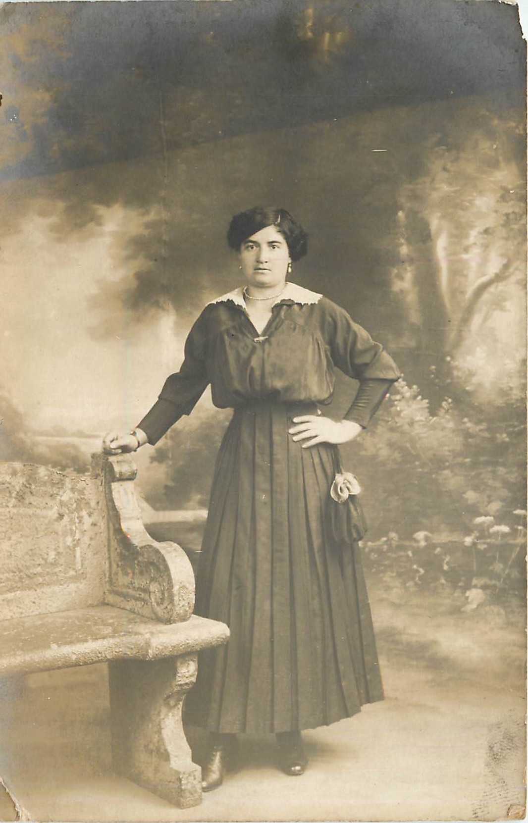 CARTE PHOTO Femme 