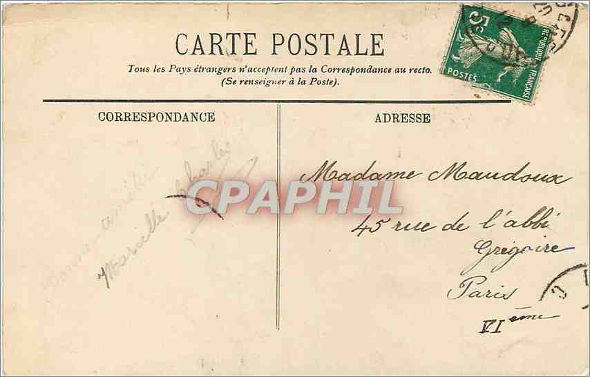 CPA Dijon Le tombeau de Philippe le Hardi LL — Rückseite
