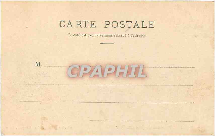CPA Dijon le tombeau de jean sans peur — Rückseite