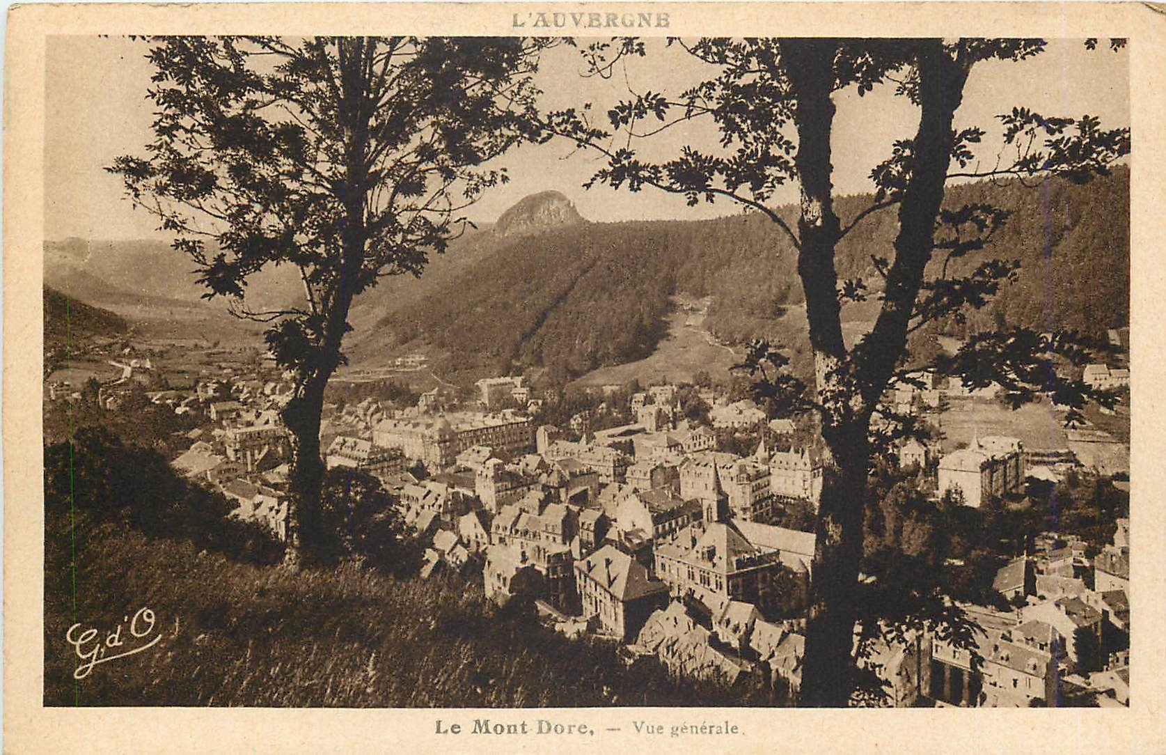 Le Mont Dore — Vue générale — G.d'O