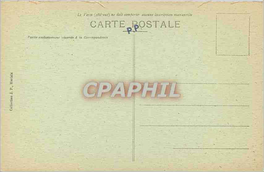 CPA St Thegonnec Finistere- retable de l'Autel du Rosaire — Rückseite