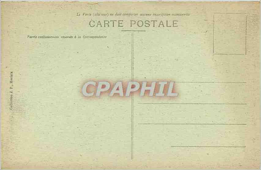CPA St Thegonnec Finistere- retable de l'Autel du Rosaire — Rückseite