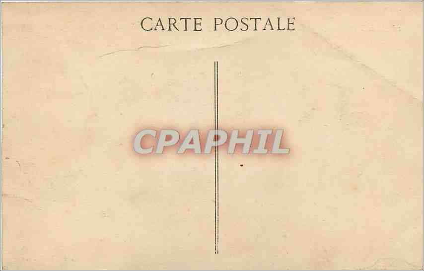 CPA le havre la nouvelle jetee par gros temps — Rückseite