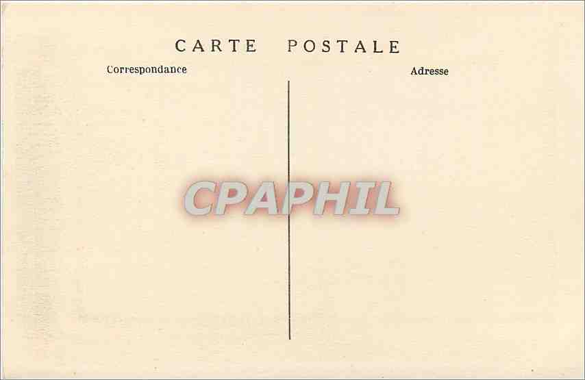 CPA Paris hotel MonnaiesDetail d ela fcade — Rückseite