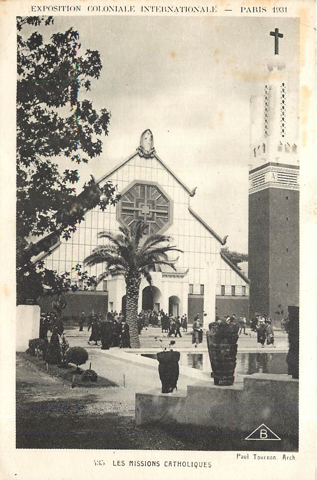 CPA Paris les Missions Catholiques Exposition coloniale internationale 1931