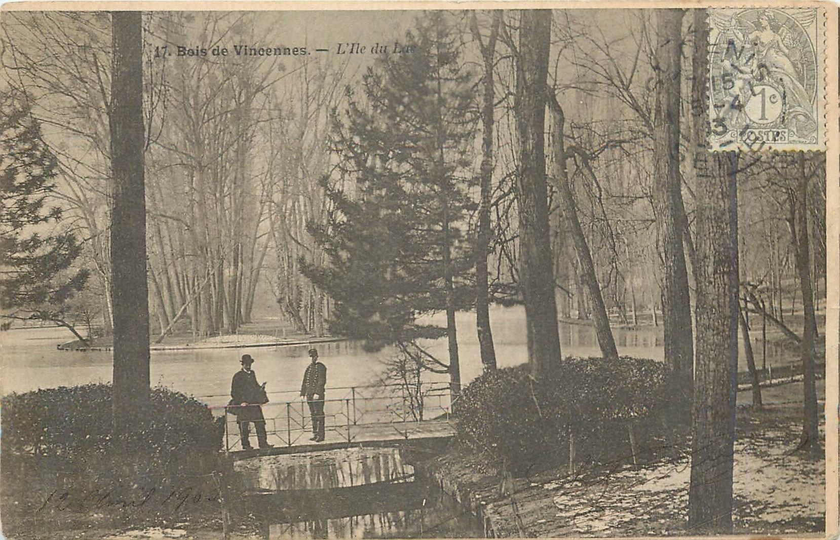 CPA Bois de Vincennel'Ile du lac