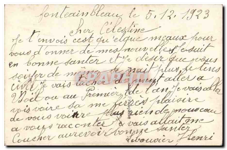 CPA Regiment d'artillerie Batterie Soldats Materiel Patriotique Militaria Anglais Francais — Rückseite