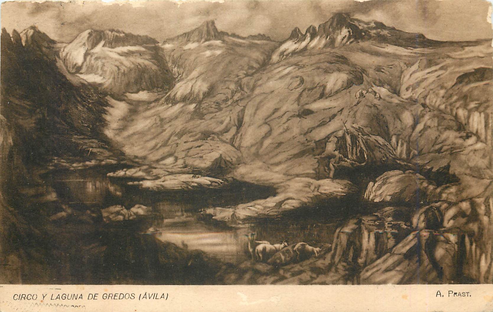 CPA Circo y Laguna de Gredos Avila 
