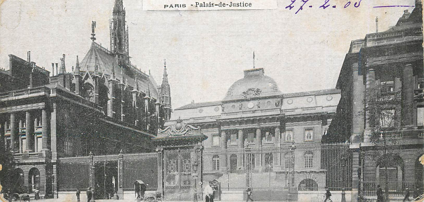 CPA Paris Palais de Justice 