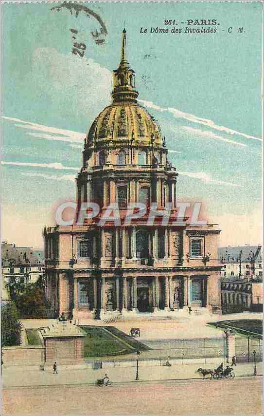CPA Paris Le Dome des Invalides 