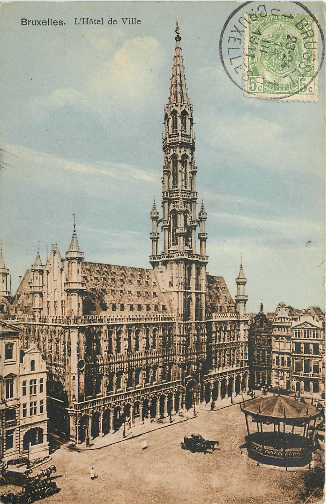 CPA Bruxelles L'Hotel de Ville 