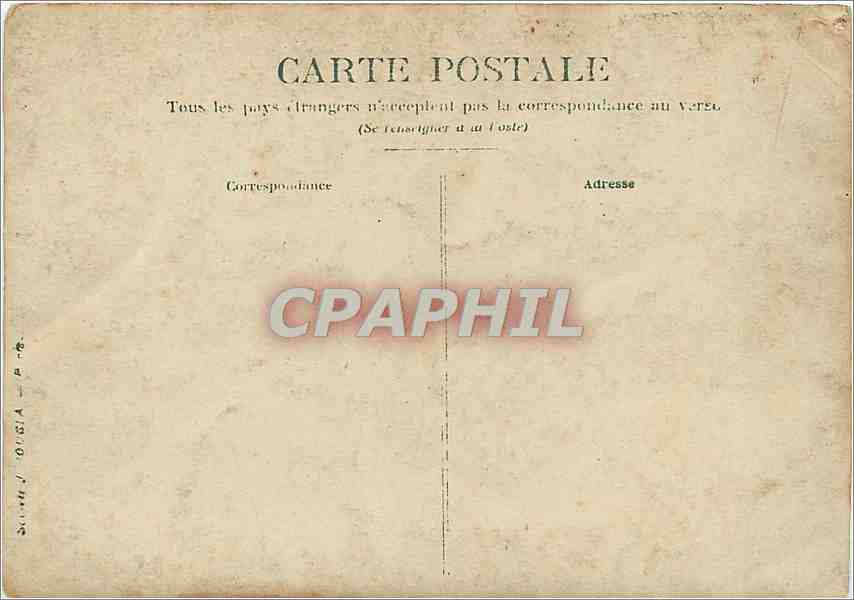 CARTE PHOTO Homme Soldat Militaria — Back