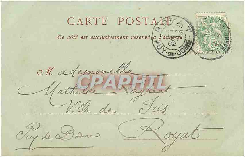 Woud van Fontainebleau — La Mare aux Fées — ND Fot — Achterkant