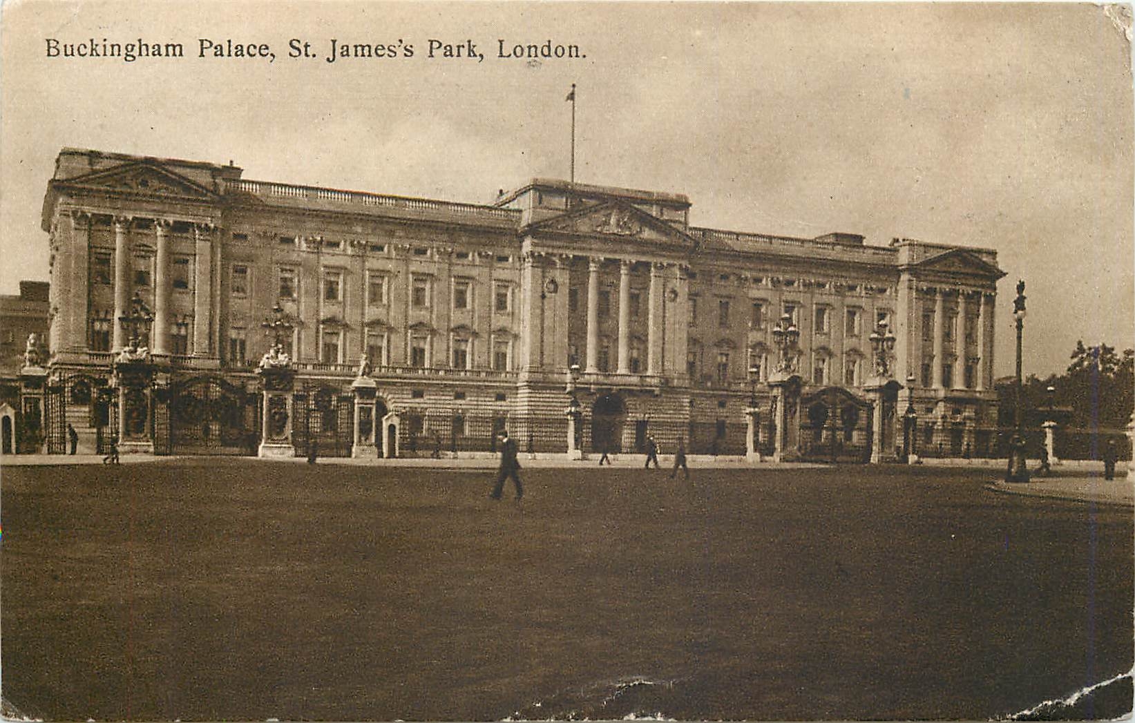 CPA Buckingham Palace St James Park London 