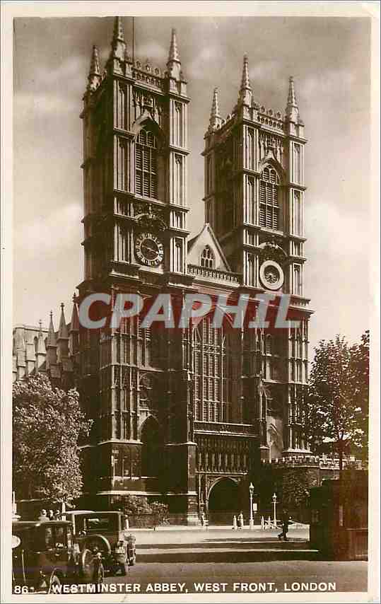 CPA Westminster Abbey West Front London 