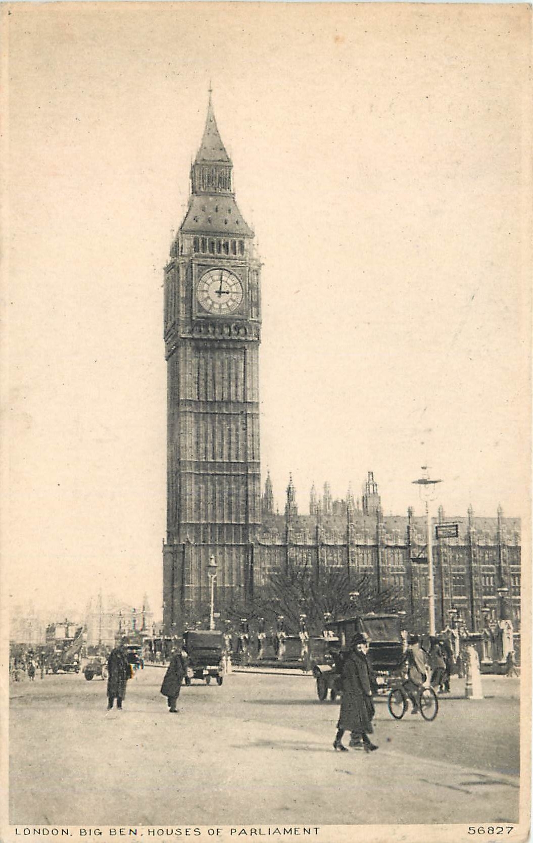 CPA London Big Ben Houses of Parliament 