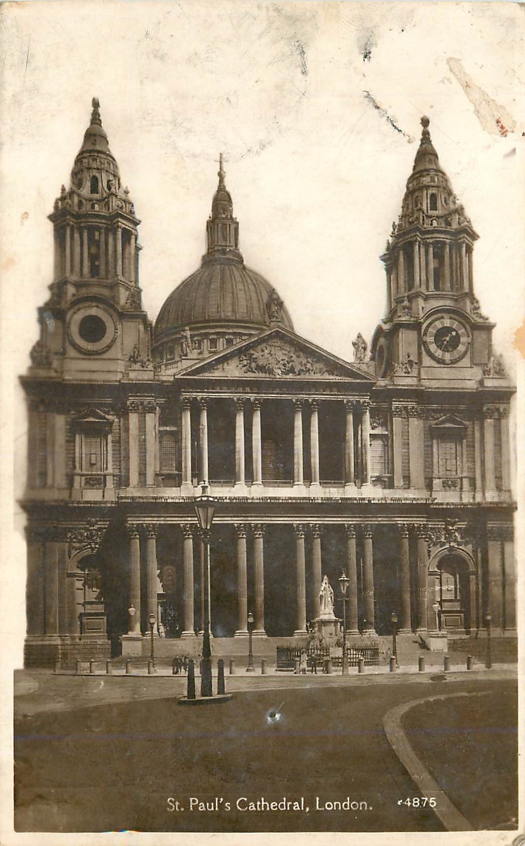 CPA St Paul Cathedrale London 