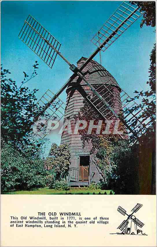 CPM The Old Windmill built in 1771 is one fo three ancient windmills standing in the quaint old vill