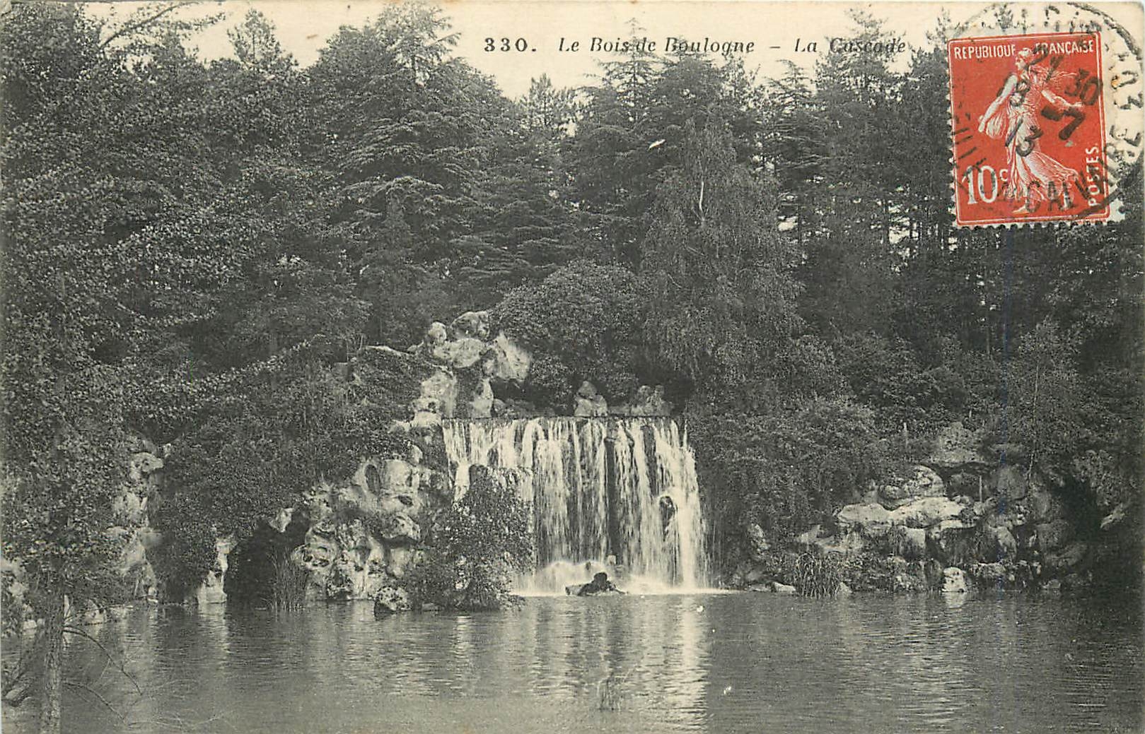 CPA Le Bois de Boulogne La Cascade 