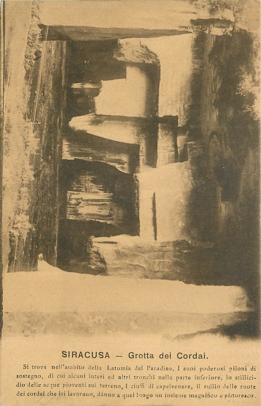 CPA Siracusa Grotta dei Cordai 