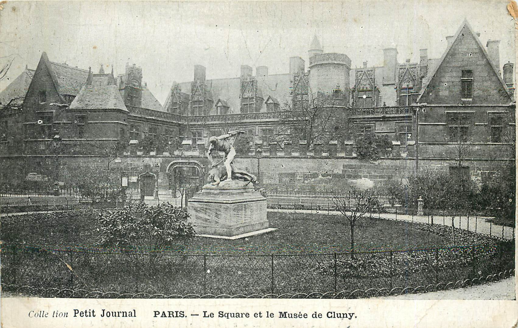 CPA Paris Le Square et le Musee de Cluny 