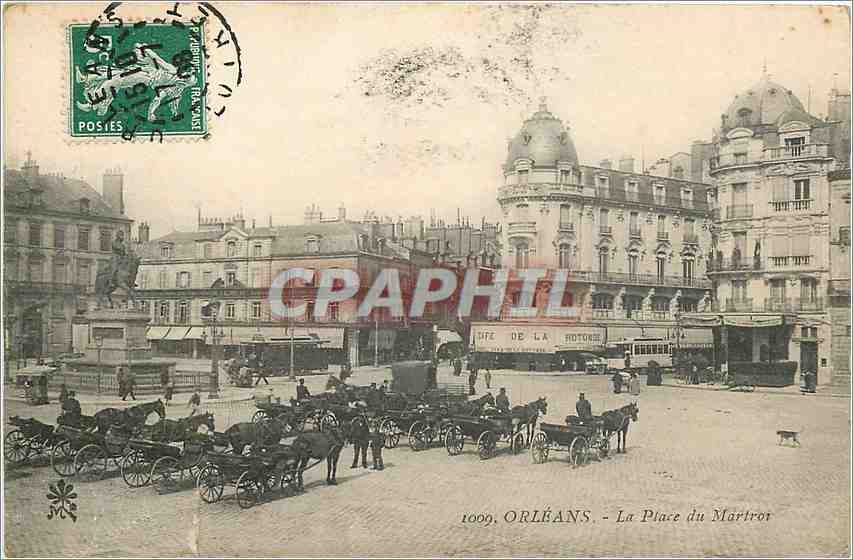 CPA Orleans La Place du martroi 