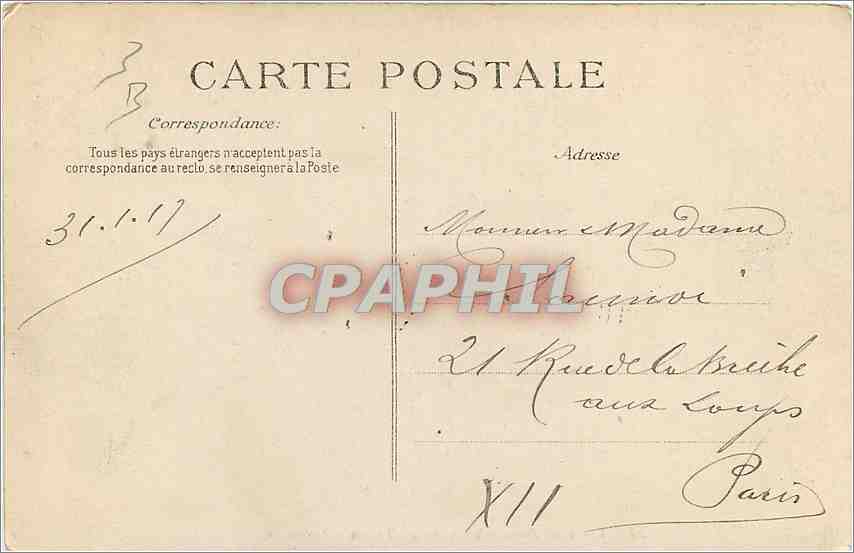 Forêt de Fontainebleau — La Tortue d'Apremont — Éditeur ELD, n°35 — Verso