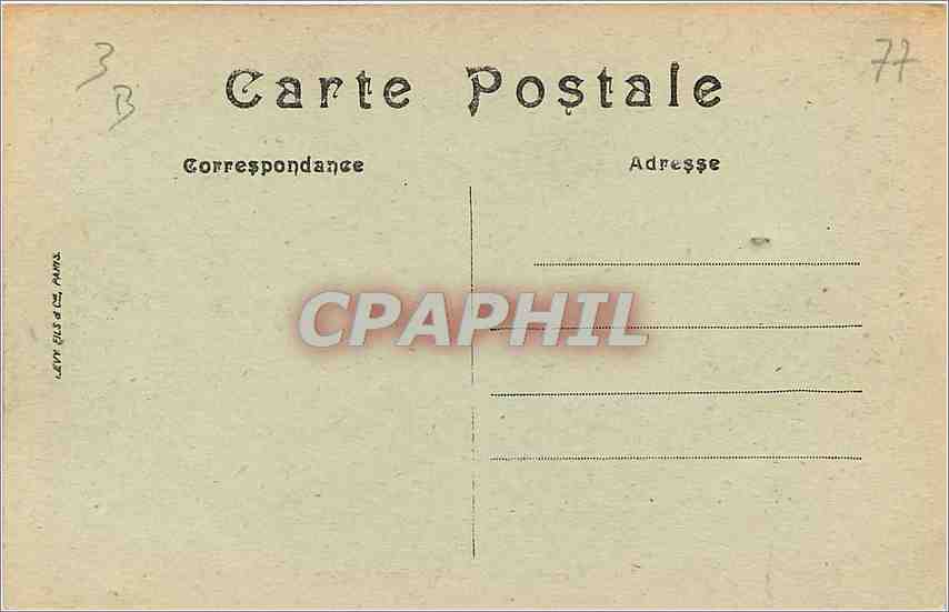 Forêt de Fontainebleau — Env. de Barbizon — La Tortue d’Apremont — LL — Reverso