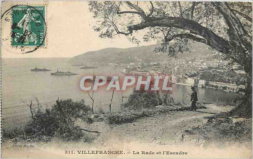 CPA Villefranche La Rade et l'Escadre Bateaux