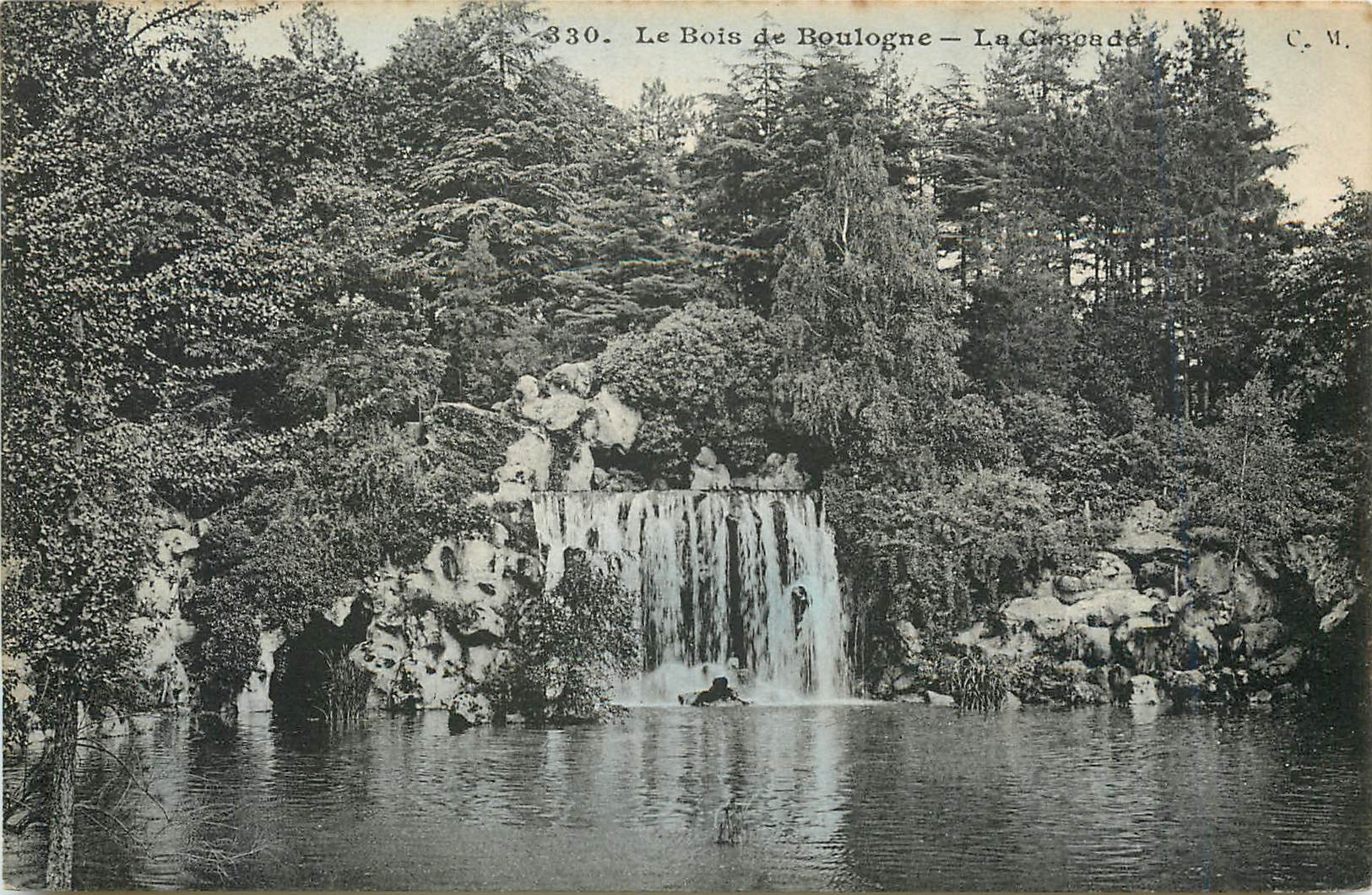 CPA Le Bois de Boulogne La Cascade 