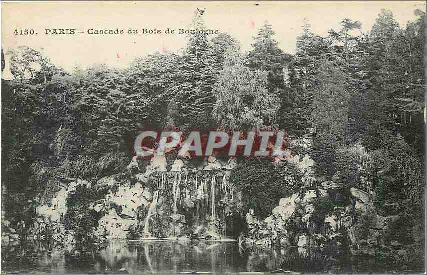 CPA Paris Cascade du Bois de Boulogne 