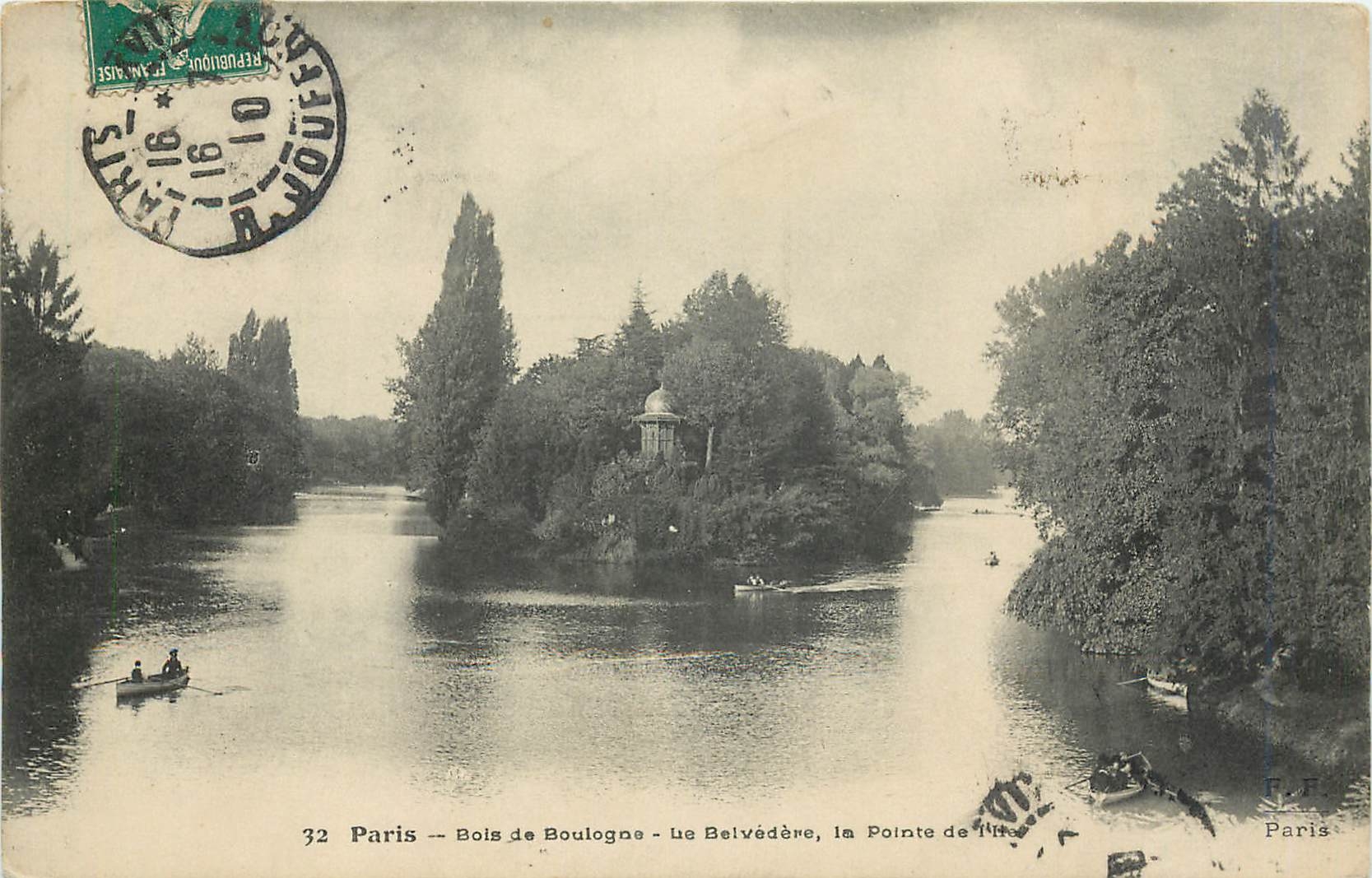 CPA Paris Bois de Boulogne Le Belvedere 