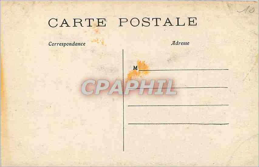 CPA Paris Bois de Boulogne La Passerelle Bateau — Rückseite
