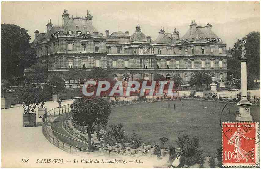 CPA Paris Le Palais du Luxembourg 