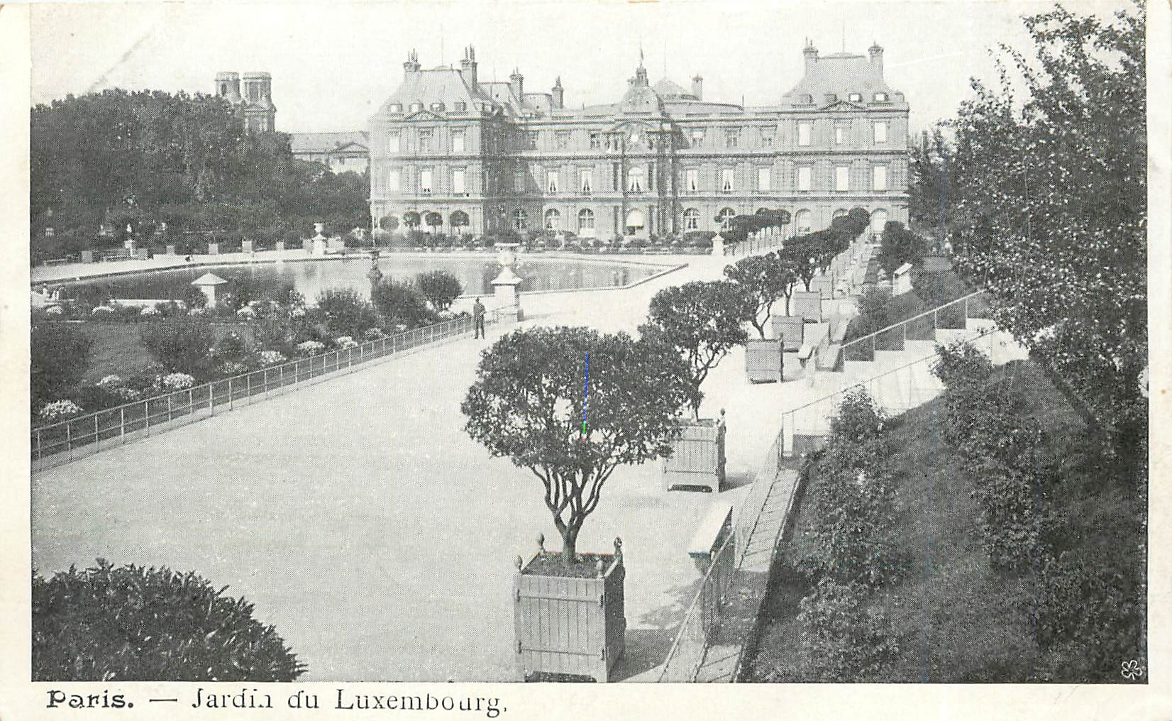 CPA Paris Jardin du Luxembourg 