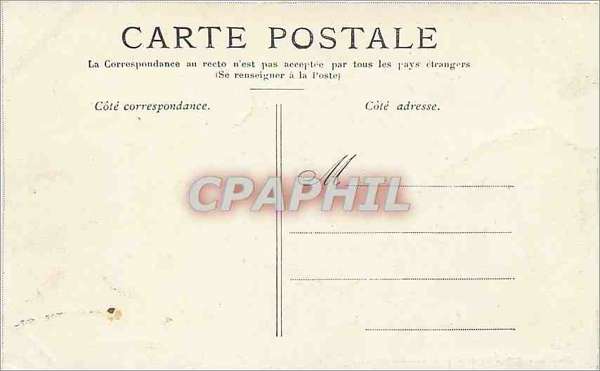 CPA Paris Jardin du Luxembourg  — Rückseite