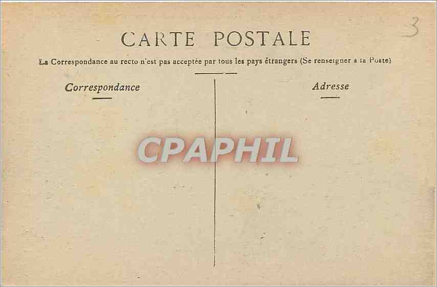 CPA Paris Fontaine Carpeaux dans le Parc du Luxembourg  — Verso