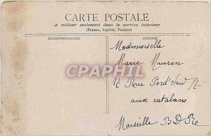 CPA Paris Fontaine Carpeaux dans le Parc du Luxembourg  — Rückseite