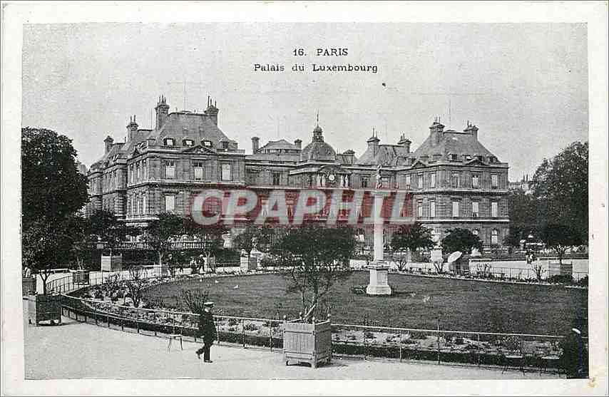 CPA Paris Palais du Luxembourg 