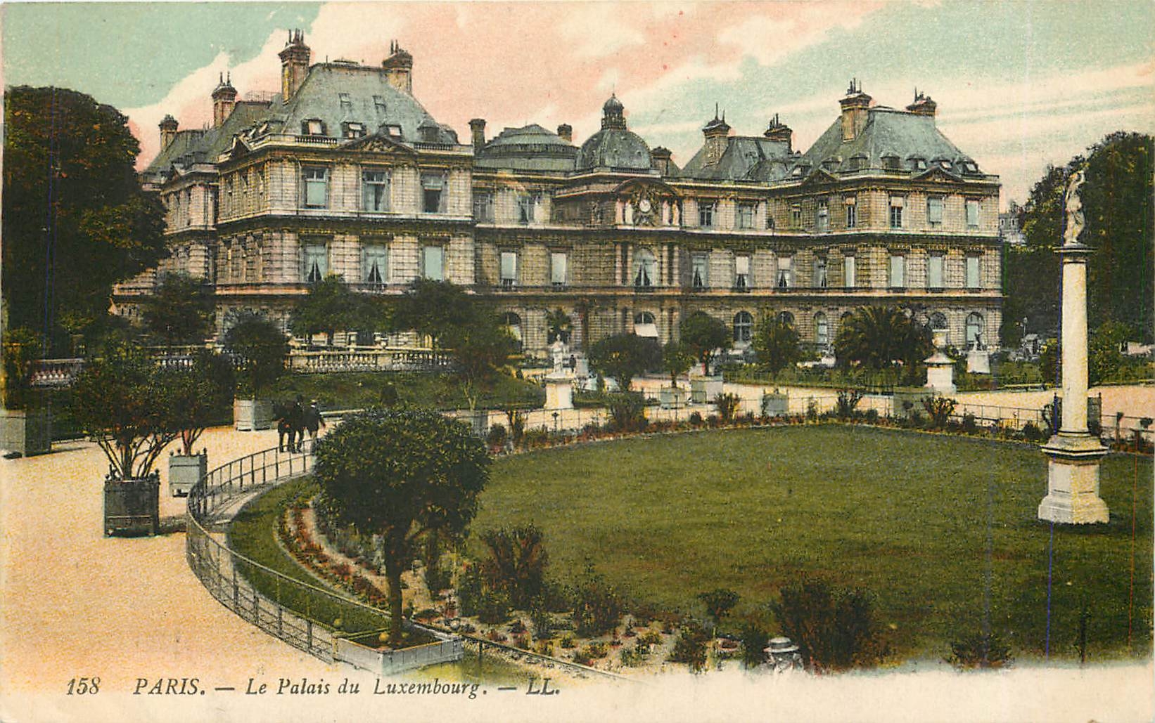CPA Paris Le Palais du Luxembourg 