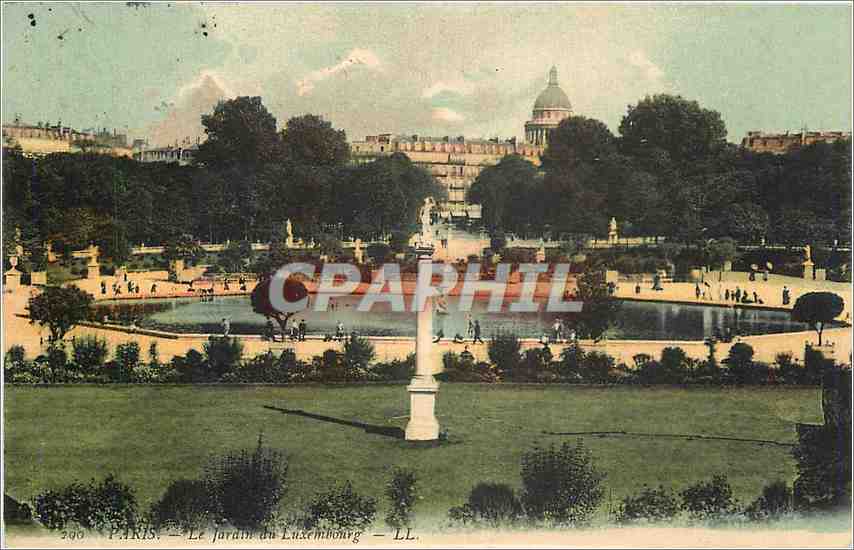 CPA Paris Le Jardin du Luxembourg 