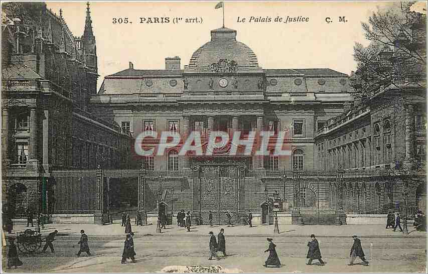 CPA Paris Le Palais de Justice 