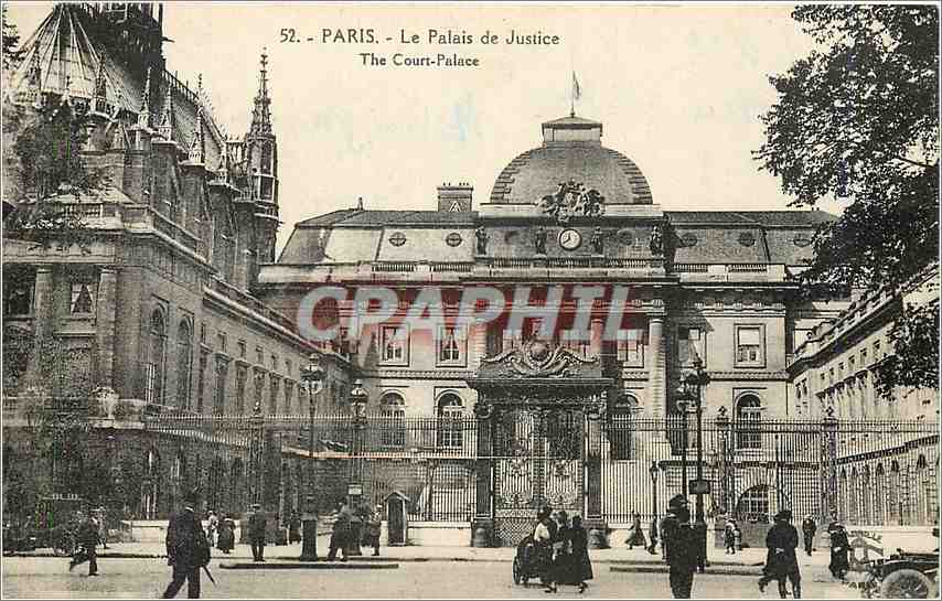 CPA Paris Le Palais de Justice 