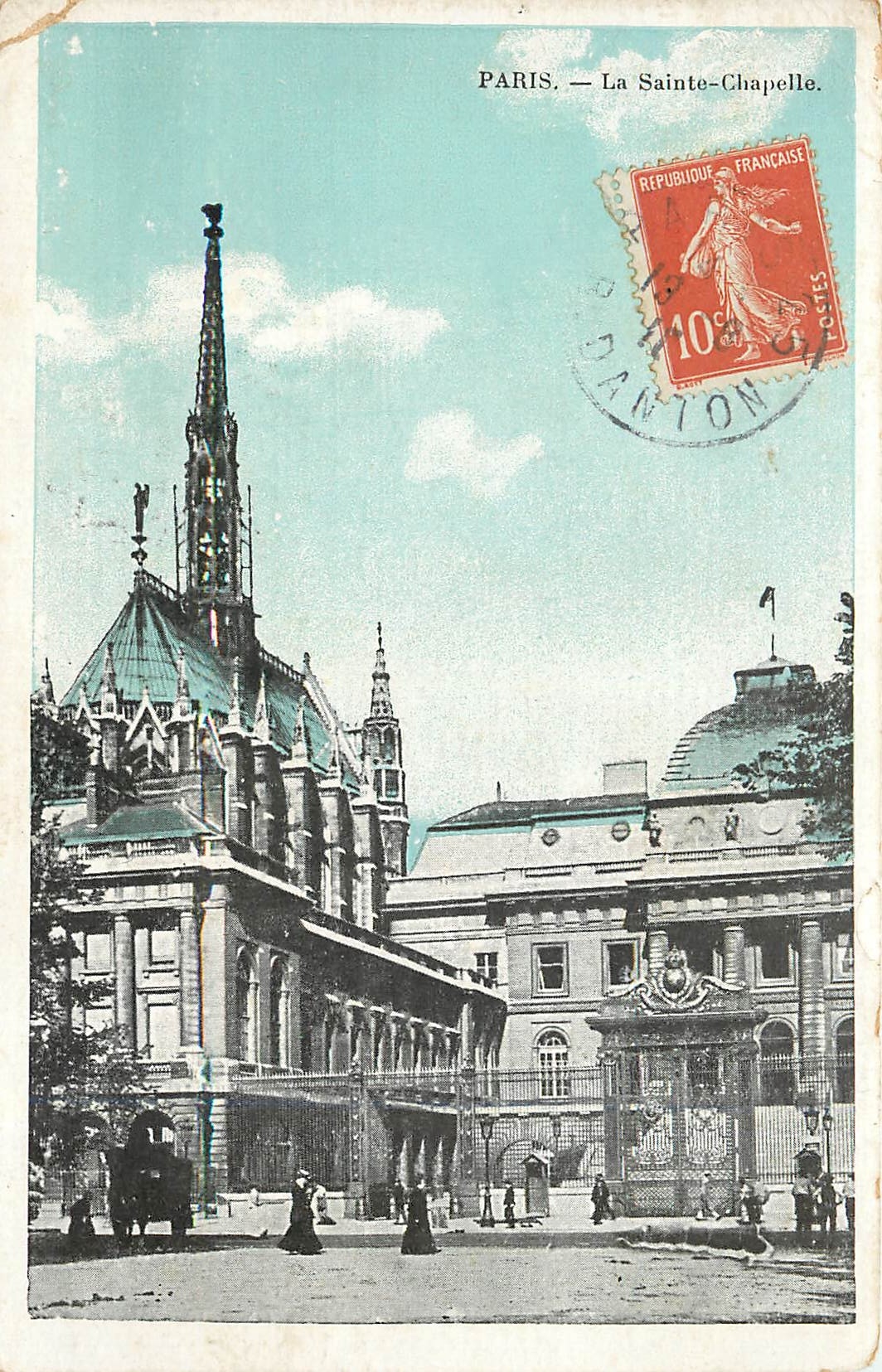 CPA Paris La Sainte Chapelle 