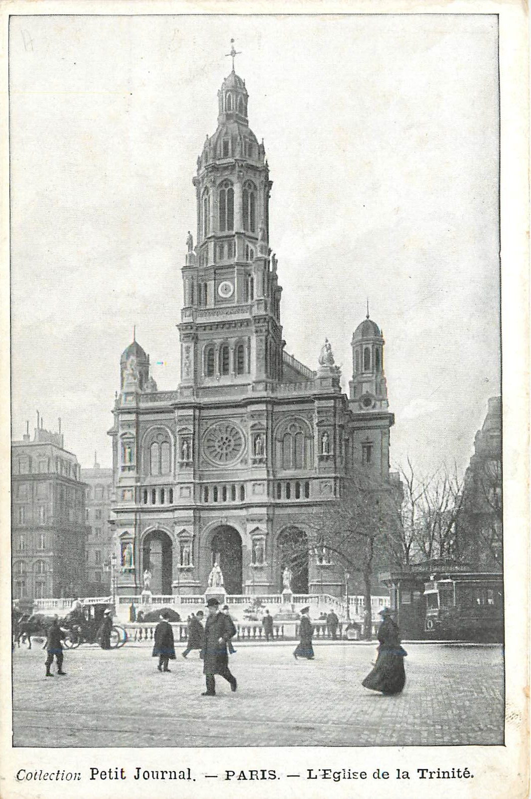 CPA Paris L'Eglise de la Trinite 