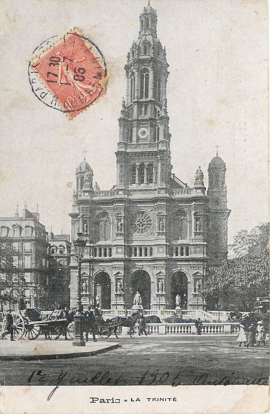CPA Paris La Trinite 