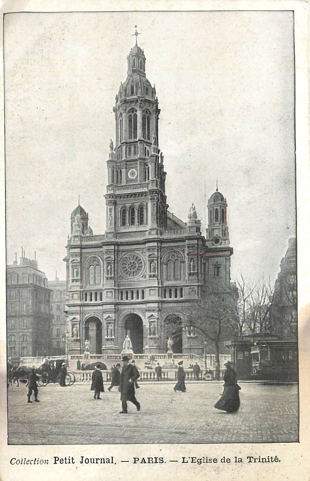 CPA Paris L'Eglise de la Trinite 
